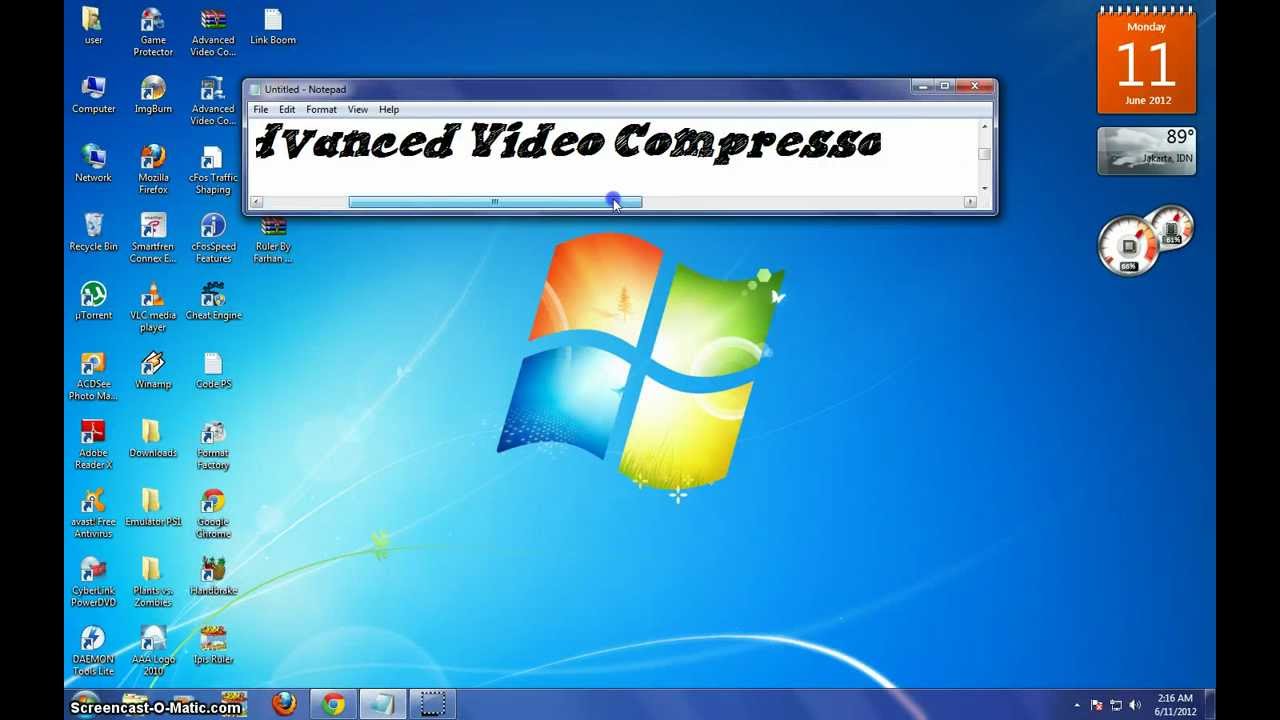 How To Compres Video With Advanced Video Compressor YouTube