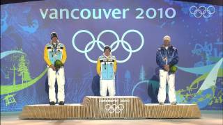 Men's Luge Singles - Victory Ceremony - Vancouver 2010 Winter Olympic Games