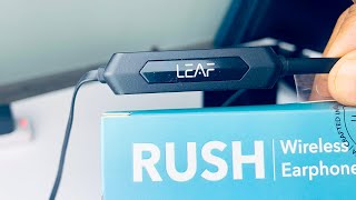 leaf rush bluetooth earphones. leaf 