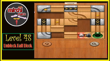 Unblock Ball-Block Puzzle || Level - 48 || Walk Through