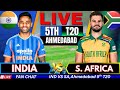 🔴 INDIA VS SOUTH AFRICA 5th T20I LIVE | IND vs SA Live Match Today | Live Cricket Score & Commentary