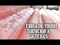 💦FIBRA DE VIDRIO solución GOTERAS de techo 💯 ROOF LEAK SOLUTION