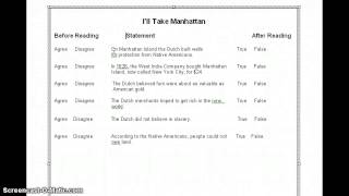 anticipation guides