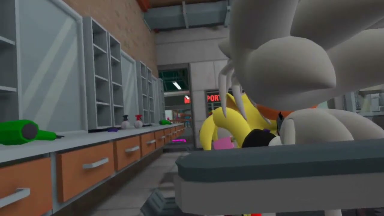 HAIR TROUBLES & MENACES?! Sailor Peace and AG Meet Snip and Phantom at a Salon - VRChat