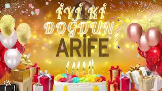 Ari̇fe - Doğum Günün Kutlu Olsun Arife Resimi