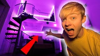 This Is My New LED Apartment... (Tour) | Sam Golbach