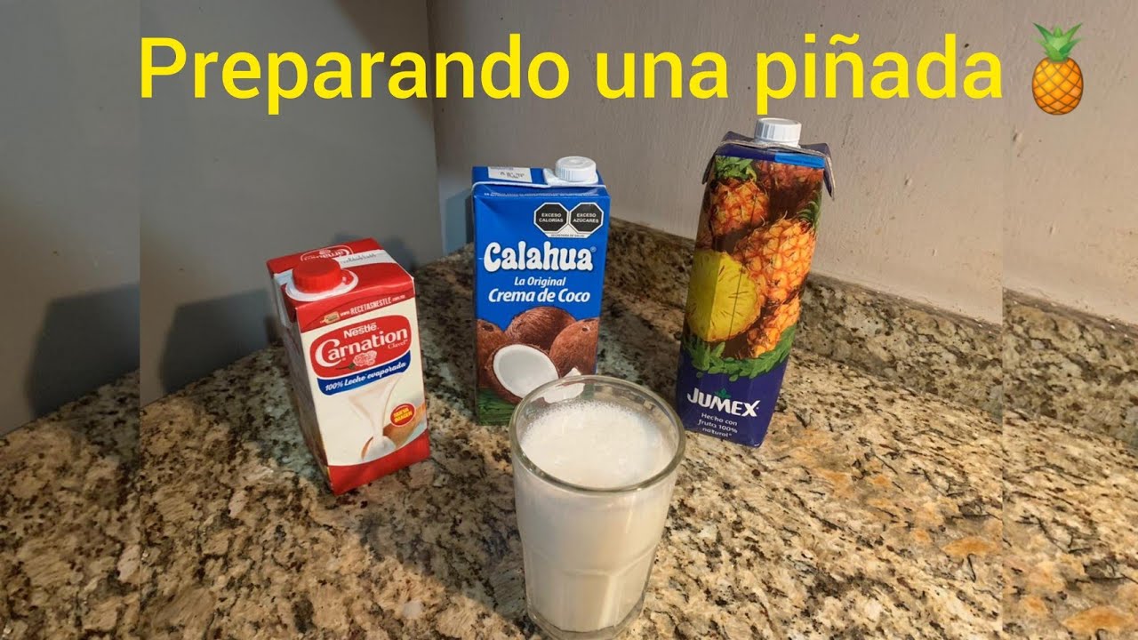 Como preparar una piñada - YouTube