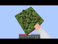 Minecraft skyblock but you can only get one block...