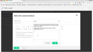 Linking Resources to itslearning Pages