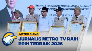 Download lagu Jurnalis Metro TV Raih Penghargaan PPIH Terbaik 2026 - Metro Siang