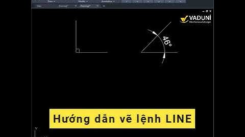 Hướng dẫn vẽ lệnh LINE trong AutoCAD | VADUNI | #shorts