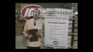 1980 IGA Supermarket Commercial (PA-NJ, WPHL Channel 17 Phillies at Expos) 10-4-80