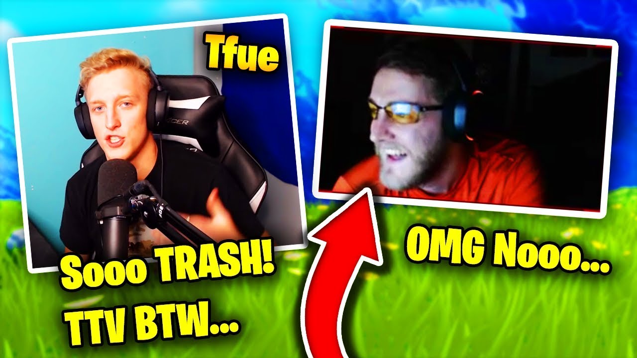 Tfue DESTROYED This Stream Sniper (BOTH POVs) | Fortnite Battle Royale