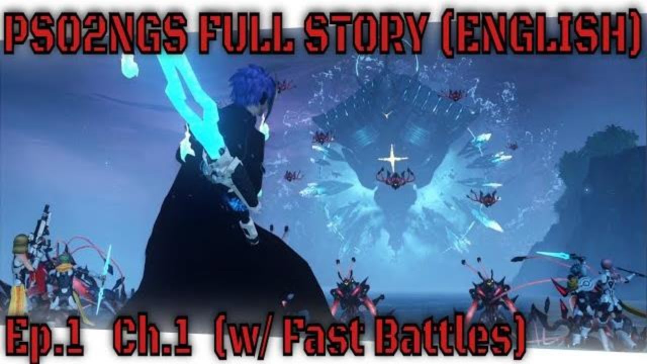 PSO2NGS Full Story Episode 1 Chapter 1 "Aelio" | (HD, All Text, Cutscenes, and Fast Battles)
