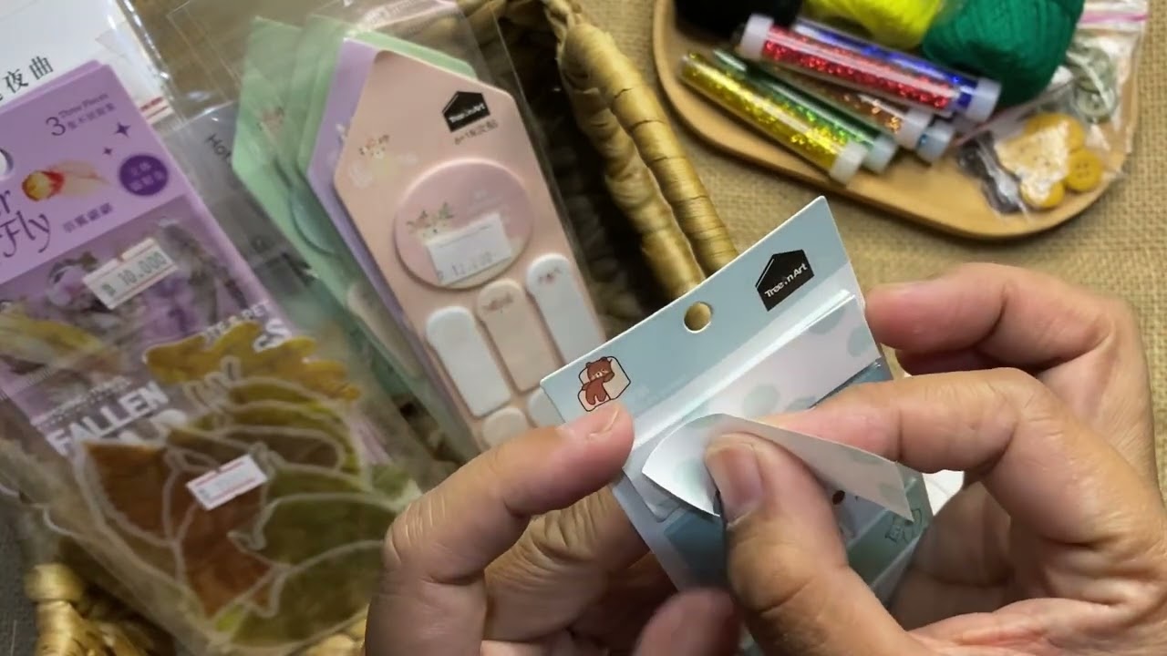 Stationery Addict-Stationery Haul-Scrapbook Supplies-Flower Sticker-Washi Tape-Butterfly Sticker