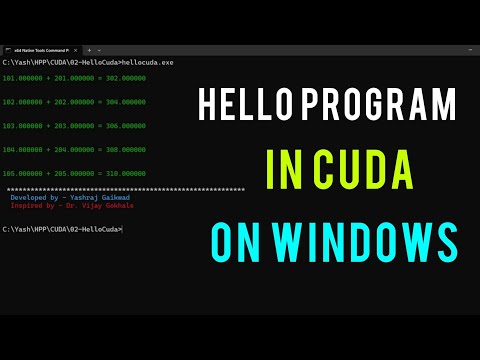 Cuda Hello Program