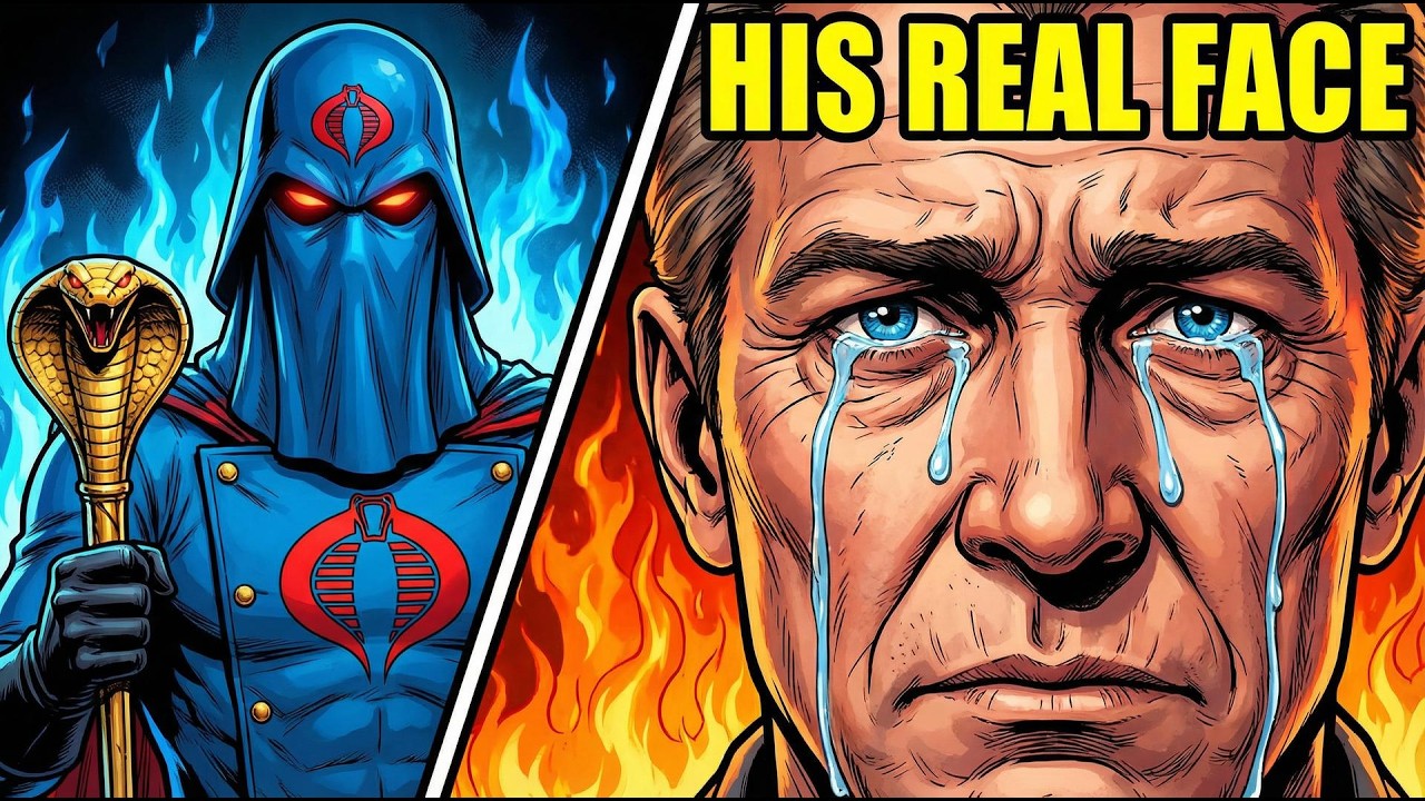The Tragic Man Behind Cobra Commander's Mask