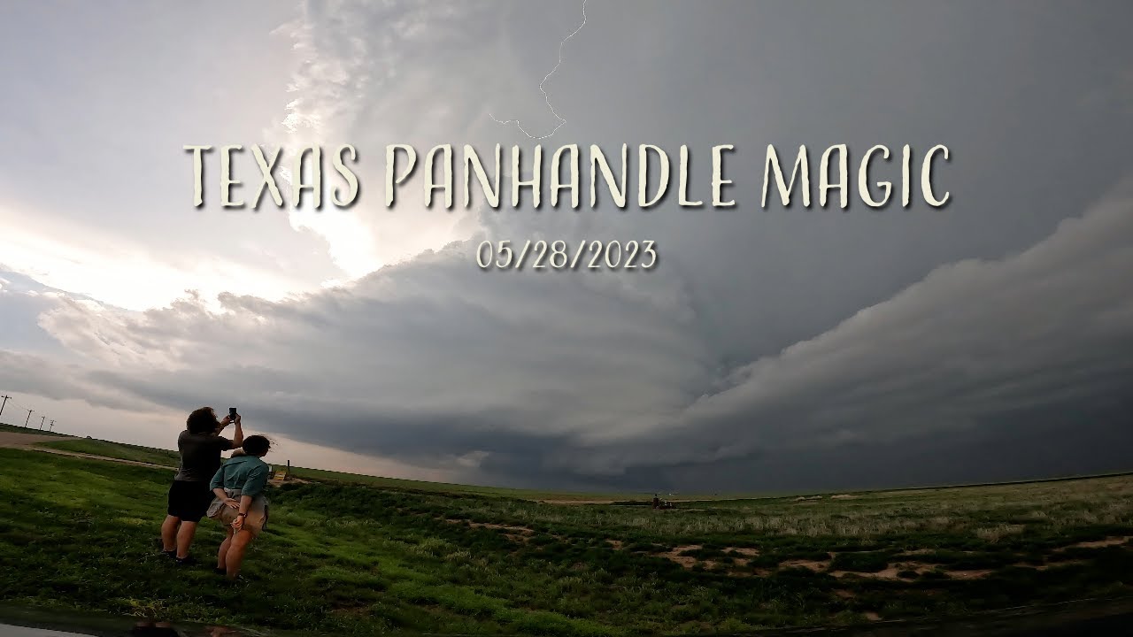 Sculpted Supercells & Surprise Tornado in the Texas Panhandle - May 28 ...