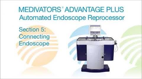 Medivators scope processor In-service