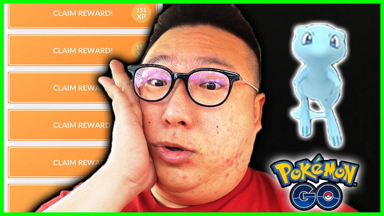 Limited Special Research - Shiny Mew - Pokémon GO -> HOME