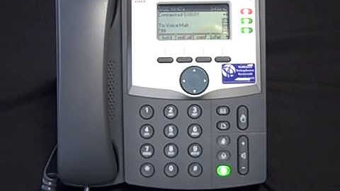 Cisco SPA 303 - Check Your Voicemail Messages