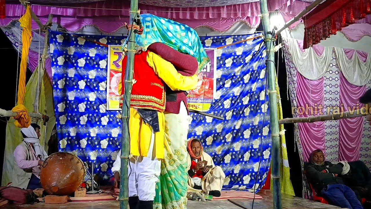 Vishvanath Noutanki (भाग-11) #Sangit अभागी अर्चना उर्फ चिडिया चरित्र khuthan Jaunpur Ki Nautanki 