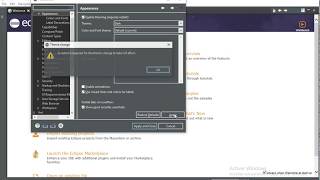 Change Eclipse theme to dark
