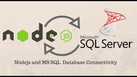 could not connect sql localhost in node js or how to connect sql server with localhost in node js