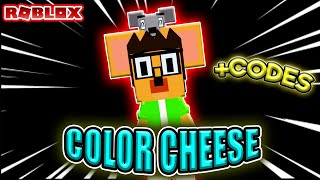 NEW KITTY COLOR CHEESE MINIGAME! (CODES & MORE) screenshot 5