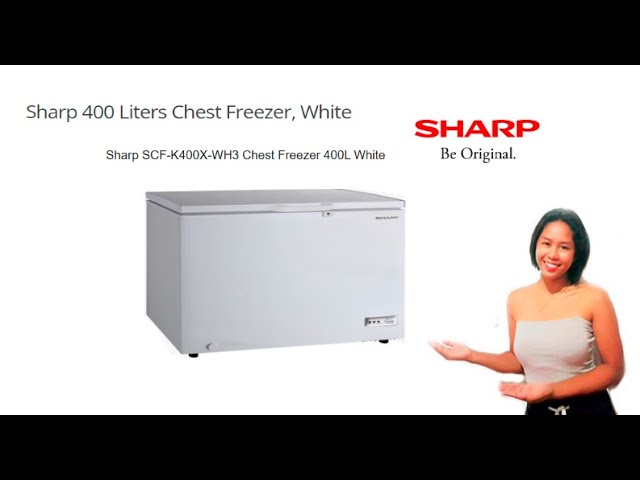 Freezer box sharp 400 liter deals