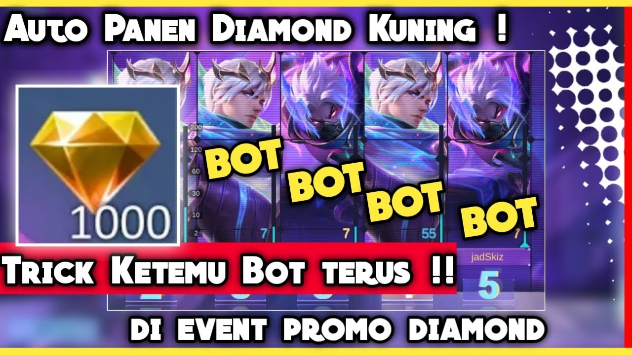 CARA RANK 1 TERUS DI EVENT PROMO DIAMOND DI SEMUA STAGE | TRICK JUARA SATU TERUS PROMO DIAMOND MLBB