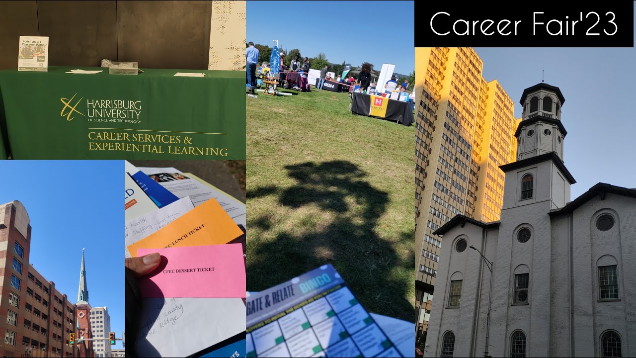 Attending a career fair for the first time in the USA as an International student💛 