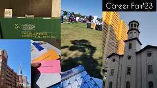Attending a career fair for the first time in the USA as an International student💛 #usa #student