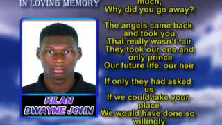 Kilan Dwayne John memorial