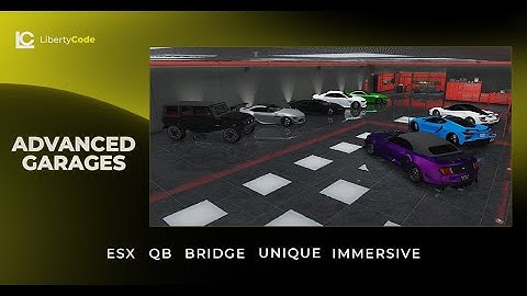 Advanced roleplay garages | LibertyCode