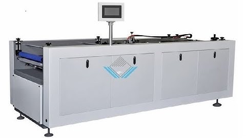 Máy vén mép 4 cạnh bìa cứng, nắp hộp cứng khổ 550x1000mm