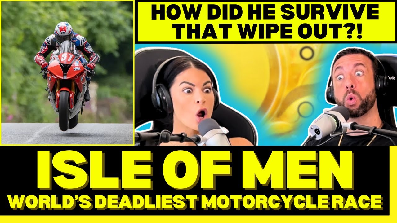 The Isle Of Men: The World's Deadliest Motorcycle Race Reaction - THESE GUYS ARE INSANE!