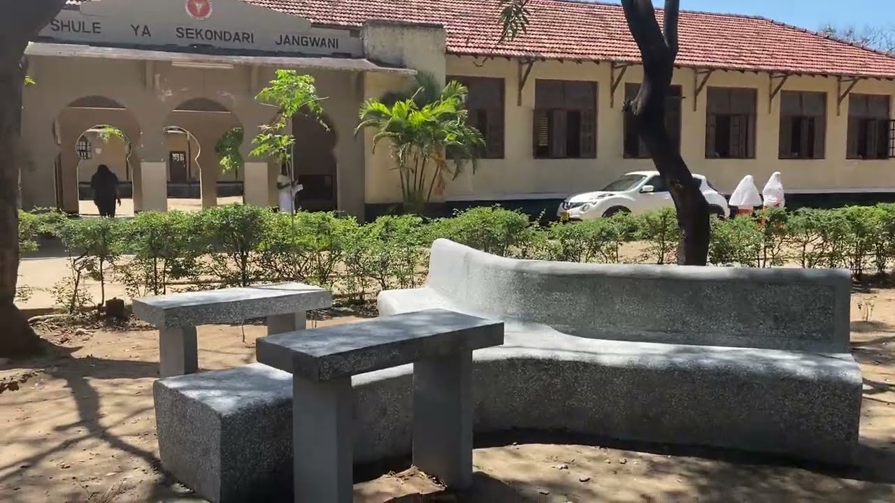 URBAN FURNITURE AT JANGWANI GIRLS SECONDARY SCHOOL