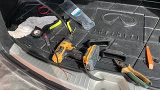 Infiniti Fx35 Fx45 Installing Wireless Rear View Camera