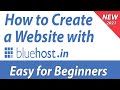 How to Create a Wordpress Website with Bluehost India Tutorial