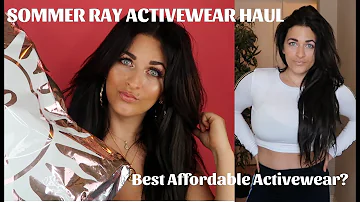 SOMMER RAY ACTIVEWEAR HAUL | BEST AFFORDABLE GYM CLOTHES?