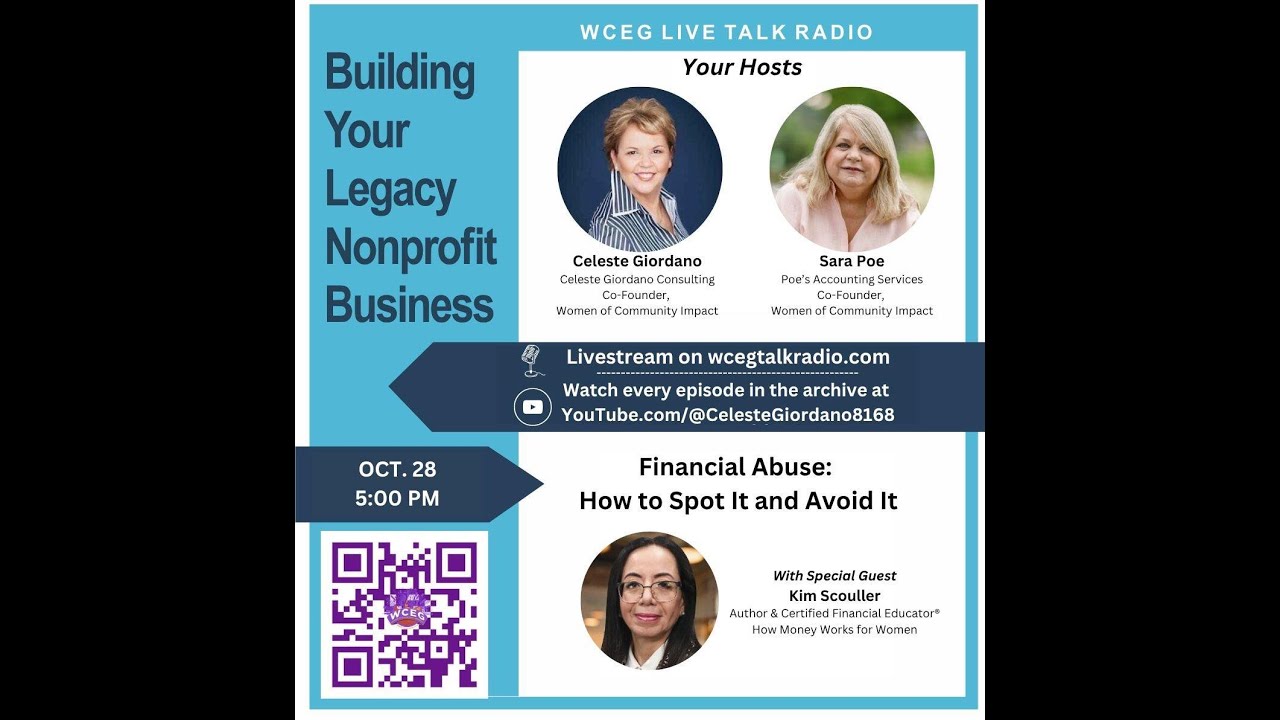 WCEG Media Enterprises Global Legacy & Wealth Building host Celeste Giordano.