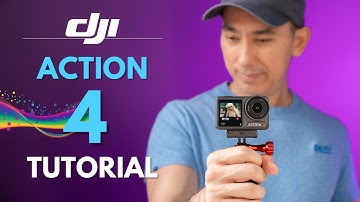 DJI Osmo Action 4 Tutorial: Beginners Guide. How to Use Action 4 - Best Settings