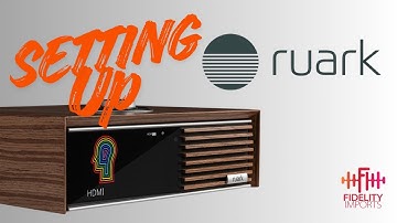 How to set up your Ruark Audio 100 series products