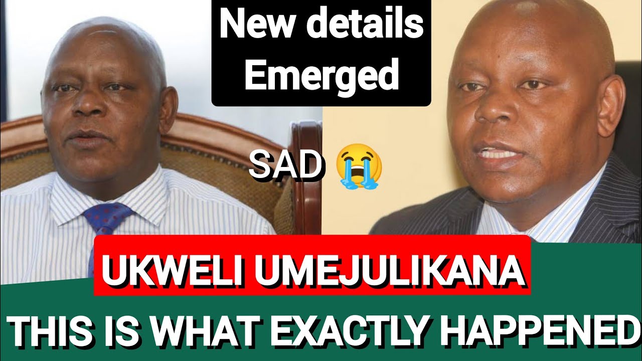 UKWELI UMEJULIKANAJohn Khaminwa, Paul Gicheru's Family lawyer, speaks