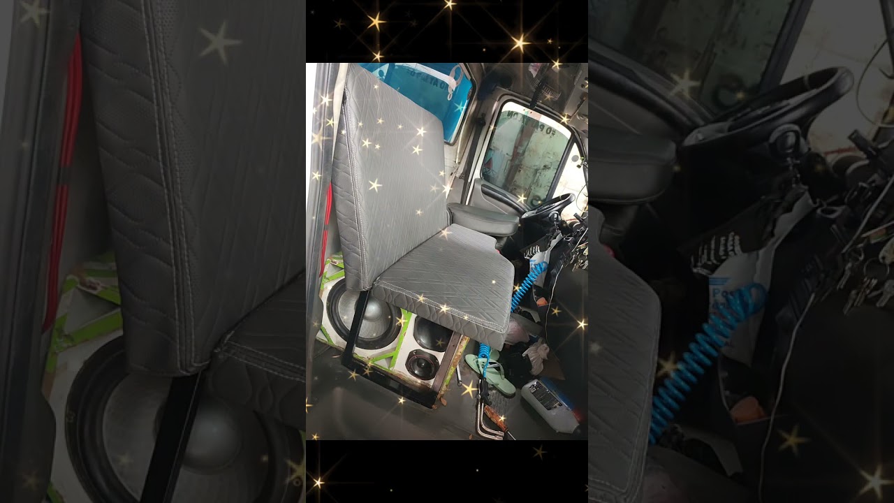 fazendo meu sofá cama em casa no Iveco daily