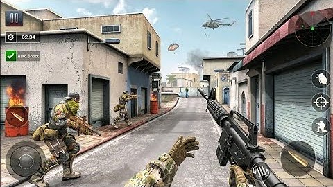 Commando Strike Army Games - Gun Shooting Games - Android GamePlay