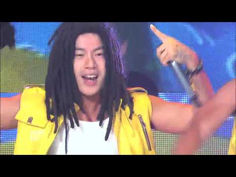 스컬&하하(레게 강 같은 평화) - 부산 바캉스 BUSAN VACANCE (2012.08.24 SBSMTV THE SHOW SEASON 2)