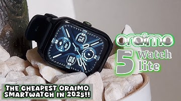Oraimo Watch 5 Lite | Cheapest Oraimo Smartwatch in 2025 – Unboxing setup & detailed Review