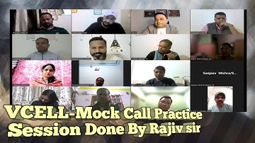 𝐕𝐂𝐄𝐋𝐋-𝐌𝐨𝐜𝐤 𝐂𝐚𝐥𝐥 𝐏𝐫𝐚𝐜𝐭𝐢𝐜𝐞 𝐬𝐞𝐬𝐬𝐢𝐨𝐧 𝐝𝐨𝐧𝐞 𝐛𝐲 𝐑𝐚𝐣𝐢𝐯 𝐬𝐢𝐫